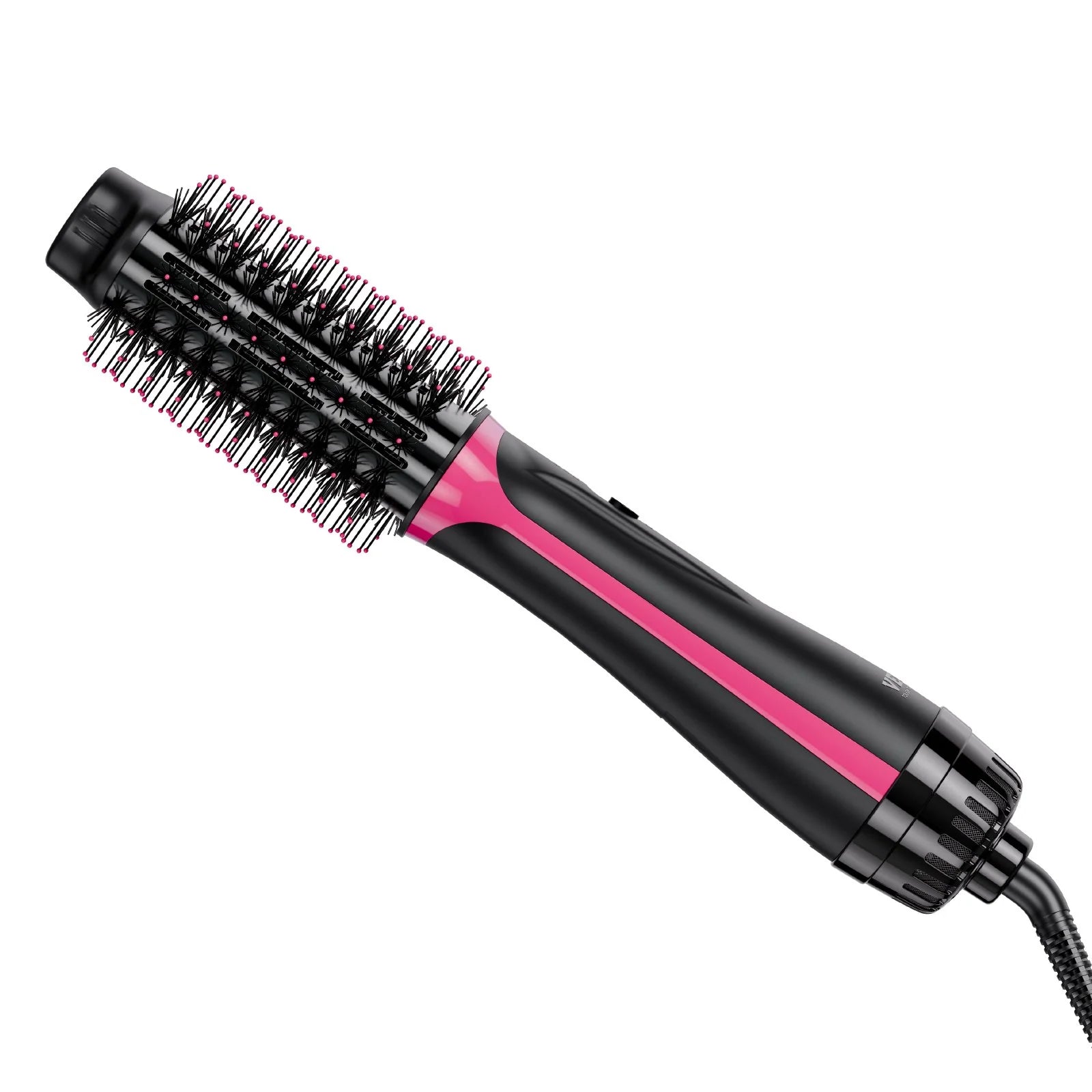 VEVOR Hair Blow Dryer Brush Dual Voltage Hot Air Styler with 2.56 Oval Barrel